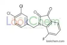 1-[(3,4-dichlorophenyl)methyl]-7-fluoroindole-2,3-dione