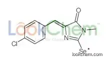 (5Z)-5-[(4-chlorophenyl)methylidene]-2-1-selanyl-3-methylimidazol-4-one