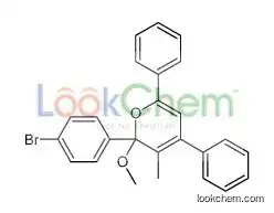 2-(4-bromophenyl)-2-methoxy-3-methyl-4,6-diphenylpyran