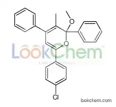 6-(4-chlorophenyl)-2-methoxy-3-methyl-2,4-diphenylpyran
