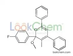 2-(4-fluorophenyl)-2-methoxy-3-methyl-4,6-diphenylpyran