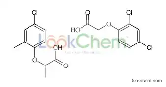 2-(4-chloro-2-methylphenoxy)propanoic acid,2-(2,4-dichlorophenoxy)acetic acid