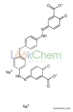 disodium,(3E)-3-[[4-[4-[(2E)-2-(3-carboxylato-4-oxocyclohexa-2,5-dien-1-ylidene)hydrazinyl]phenyl]sulfanylphenyl]hydrazinylidene