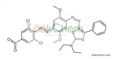 5-[[4-[(2,6-dichloro-4-nitrophenyl)diazenyl]-2,5-dimethoxyphenyl]diazenyl]-N,N-diethyl-4-phenyl-1,3-thiazol-2-amine