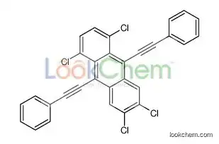 1,4,6,7-tetrachloro-9,10-bis(2-phenylethynyl)anthracene