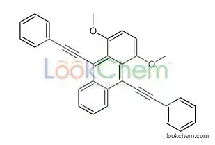 1,4-dimethoxy-9,10-bis(2-phenylethynyl)anthracene