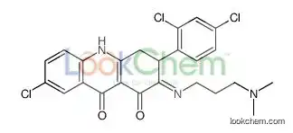 7-chloro-3-(2,4-dichlorophenyl)-2-[3-(dimethylamino)propylimino]-4,10-dihydro-3H-acridine-1,9-dione