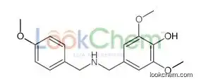 2,6-dimethoxy-4-[[(4-methoxyphenyl)methylamino]methyl]phenol