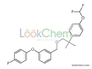 1-(difluoromethoxy)-4-[1-[[3-(4-fluorophenoxy)phenyl]methoxy]-2-methylpropan-2-yl]benzene
