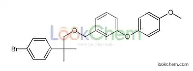 1-bromo-4-[1-[[3-(4-methoxyphenoxy)phenyl]methoxy]-2-methylpropan-2-yl]benzene