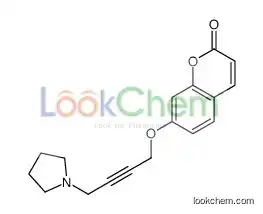 7-(4-pyrrolidin-1-ylbut-2-ynoxy)chromen-2-one