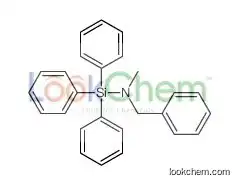 N-methyl-1-phenyl-N-triphenylsilylmethanamine