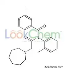 2-(azepan-1-ylmethyl)-6-iodo-3-(2-methylphenyl)quinazolin-4-one