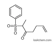 2-(benzenesulfonyl)hept-6-en-3-one