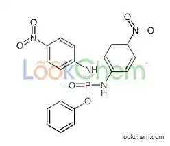 4-nitro-N-[(4-nitroanilino)-phenoxyphosphoryl]aniline