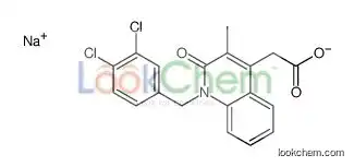 sodium,2-[1-[(3,4-dichlorophenyl)methyl]-3-methyl-2-oxoquinolin-4-yl]acetate