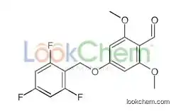 2,6-dimethoxy-4-[(2,4,6-trifluorophenyl)methoxy]benzaldehyde