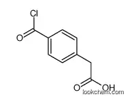 2-(4-carbonochloridoylphenyl)acetic acid