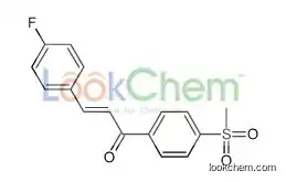 3-(4-fluorophenyl)-1-(4-methylsulfonylphenyl)prop-2-en-1-one