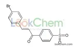 3-(4-bromophenyl)-1-(4-methylsulfonylphenyl)prop-2-en-1-one