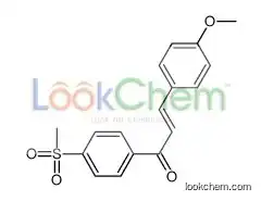 3-(4-methoxyphenyl)-1-(4-methylsulfonylphenyl)prop-2-en-1-one
