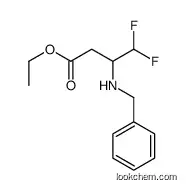 ethyl 3-(benzylamino)-4,4-difluorobutanoate