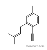 1-ethynyl-4-methyl-2-(3-methylbut-2-enyl)benzene