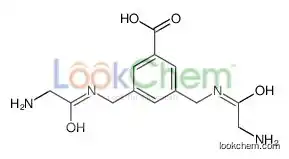 3,5-bis[[(2-aminoacetyl)amino]methyl]benzoic acid