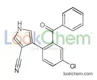 4-(2-benzoyl-4-chlorophenyl)-1H-pyrrole-3-carbonitrile