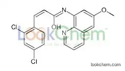3-(2,4-dichlorophenyl)-N-(6-methoxyquinolin-8-yl)prop-2-enamide