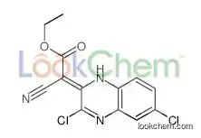 ethyl 2-cyano-2-(3,6-dichloro-1H-quinoxalin-2-ylidene)acetate