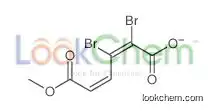 2,3-dibromo-6-methoxy-6-oxohexa-2,4-dienoate
