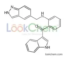 [2-(1H-indazol-5-ylmethylamino)phenyl]-(1H-indol-3-yl)methanone