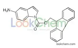 9H-fluoren-9-ylmethyl 5-aminoindole-1-carboxylate
