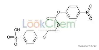 4-[2-(4-nitrophenoxy)carbonyloxyethylsulfanyl]benzenesulfonic acid