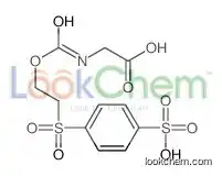 2-[2-(4-sulfophenyl)sulfonylethoxycarbonylamino]acetic acid