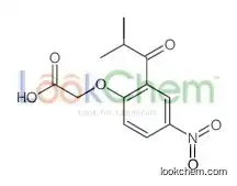 2-[2-(2-methylpropanoyl)-4-nitrophenoxy]acetic acid