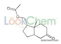 (7a-methyl-5-oxo-2,3,3a,4,6,7-hexahydro-1H-inden-1-yl)methyl acetate