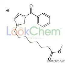 methyl 8-(1-benzoyl-1,2-dihydroimidazol-1-ium-3-yl)octanoate,iodide