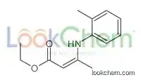 ethyl 3-(2-methylanilino)but-2-enoate