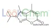 3,4-dimethyl-2-propan-2-ylpyrano[2,3-c]pyrazol-6-one