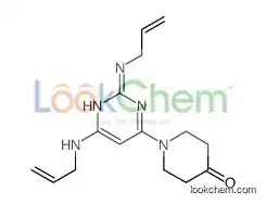 1-[2,6-bis(prop-2-enylamino)pyrimidin-4-yl]piperidin-4-one