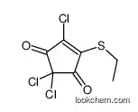 2,2,4-trichloro-5-ethylsulfanylcyclopent-4-ene-1,3-dione
