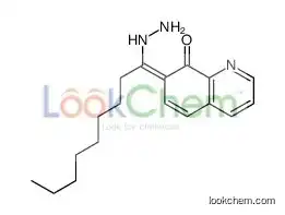 7-(1-hydrazinylnonylidene)quinolin-8-one