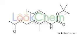 [6-iodo-2-methyl-3-[(2-methylpropan-2-yl)oxycarbonylamino]phenyl]methyl acetate