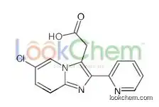 2-(6-chloro-2-pyridin-2-ylimidazo[1,2-a]pyridin-3-yl)acetic acid