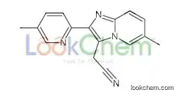 2-[6-methyl-2-(5-methylpyridin-2-yl)imidazo[1,2-a]pyridin-3-yl]acetonitrile