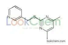 4,6-dimethyl-2-(pyridin-3-ylmethylsulfanyl)pyrimidine