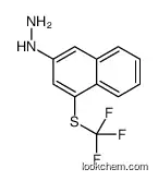 [4-(trifluoromethylsulfanyl)naphthalen-2-yl]hydrazine