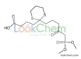 4-[2-(5-dimethoxyphosphoryl-4-oxopentyl)-1,3-dithian-2-yl]butanoic acid